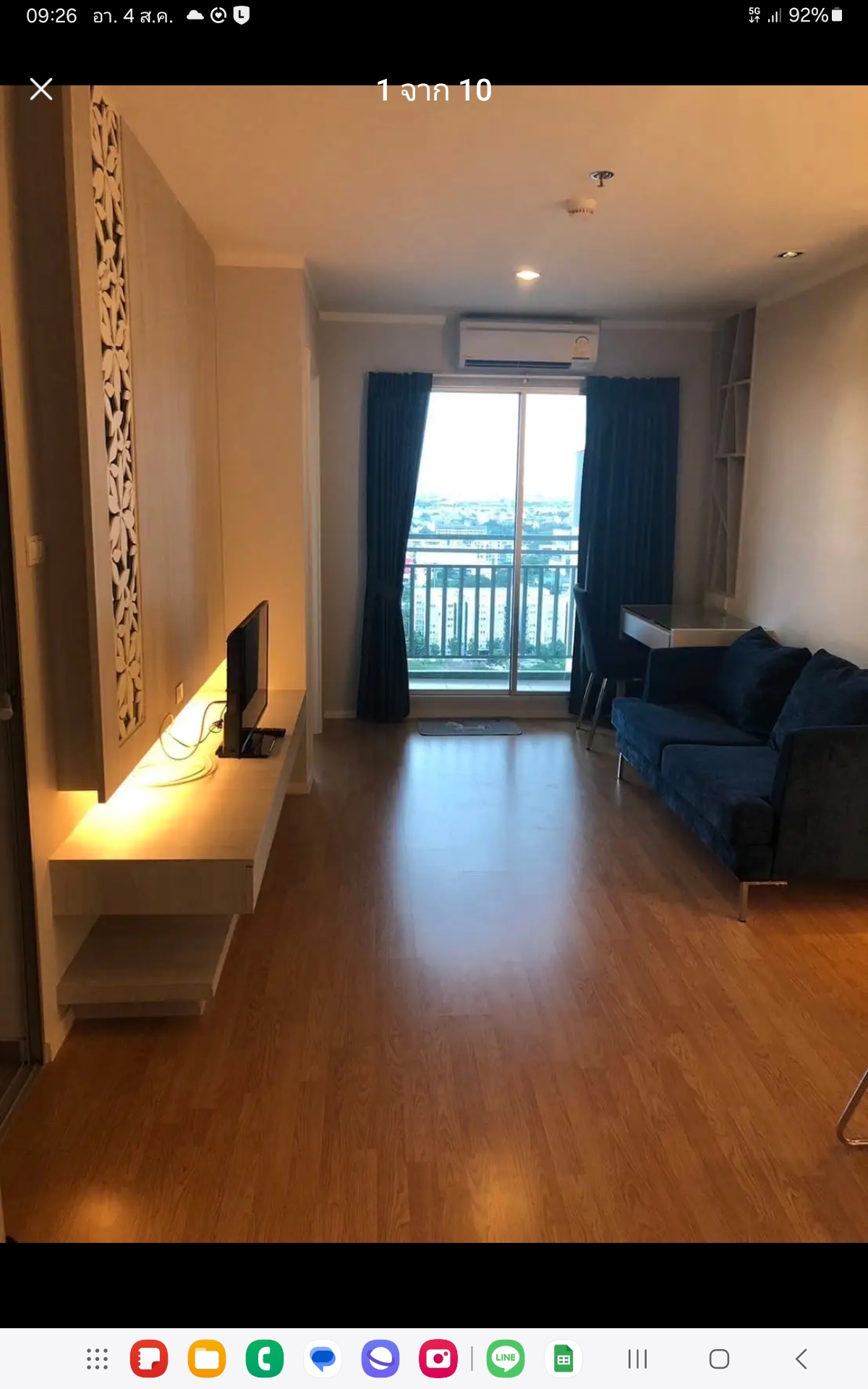 Image 1 of SHO9S4 - 1-bedroom condominium at Lumpini Place Srinakarin - Huamark Station